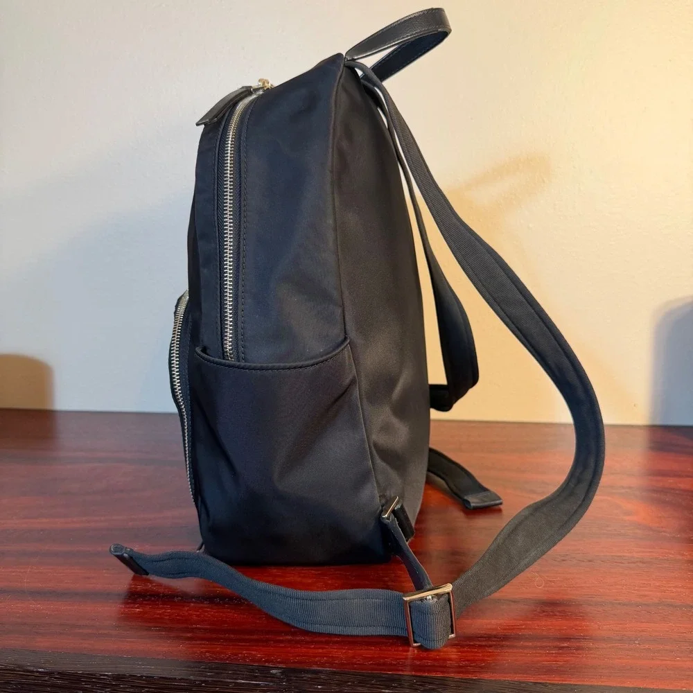 Kate Spade New York Chelsea Medium Nylon Backpack Black WKR00574